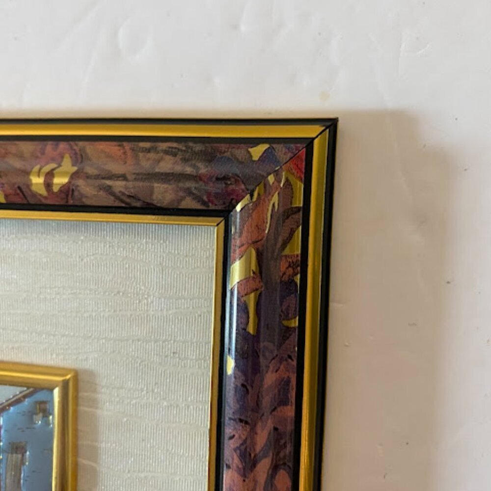 Creazioni Artistiche Franciacorta Italian Village Scene Miniature Framed Art - Picture 7 of 10